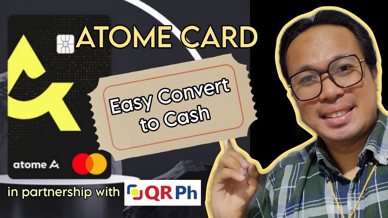 EASY CASHOUT ATOME CARD USING QR PH #cashout #instantloan #gcash - YouTube