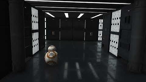 Show the Way, BB8 (More Walking in the Death Star Using FXHome