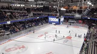 Nürnberg Ice Tigers feiern Tor gegen Bietigheim (12.09.2021)