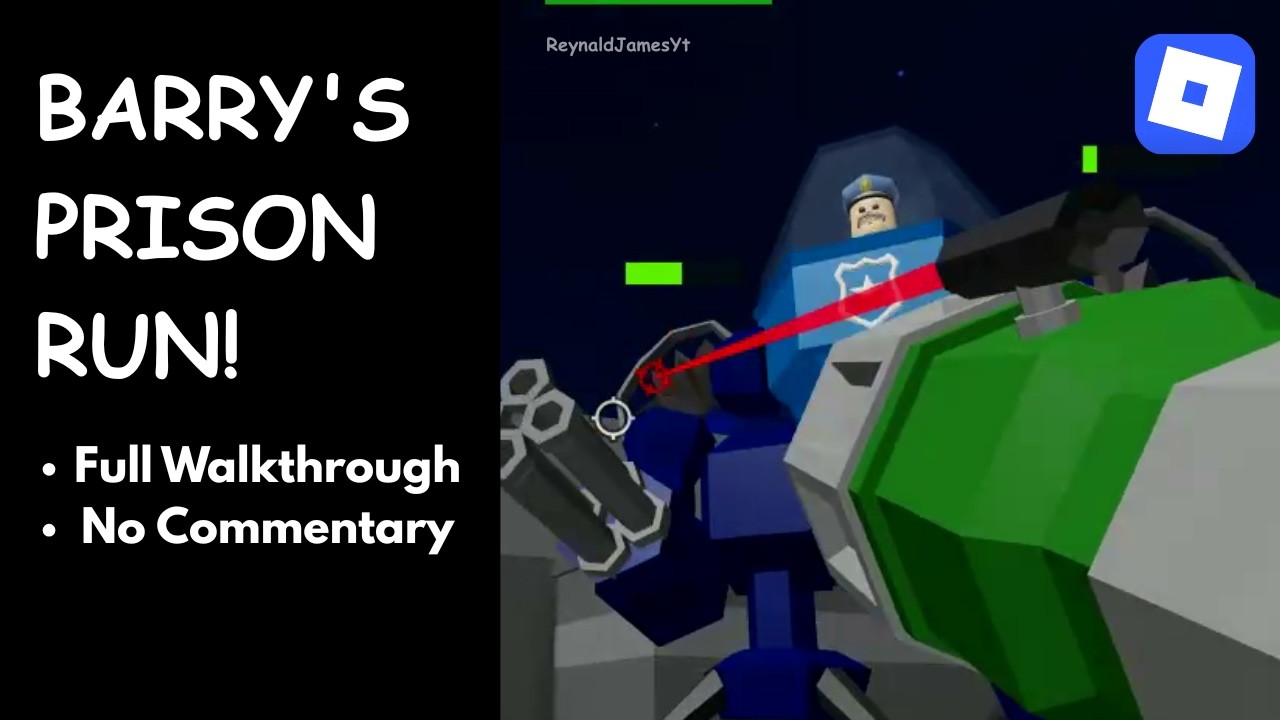 BARRY'S PRISON RUN! | ROBLOX Gameplay Walkthrough - YouTube