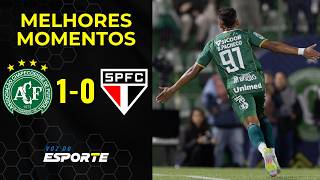 ⚽ CHAPECOENSE 1 X 0 SÃO PAULO | FIM DO JEJUM DA CHAPE E PRESSÃO NO TRICOLOR | BRASILEIRÃO