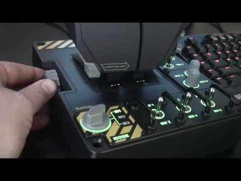 Saitek Pro Flight x-55 Rhino Joystick Quick Look