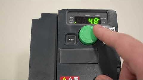 Square D Altivar 320 VFD Motor Overcurrent Protection Setup