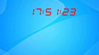 BigClock Windows 7 Desktop Gadget