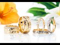 【ハワイアンジュエリーマリッジリング】　Makana　結婚指輪