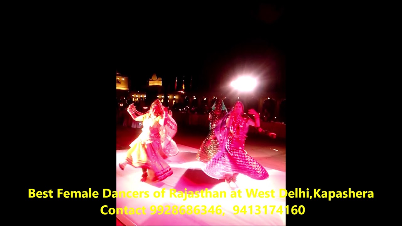 Best Female Dancers of Rajasthan at West Delhi,Kapashera Contact