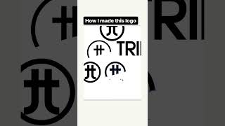 How I made this logo #logo #tutorial #logodesign