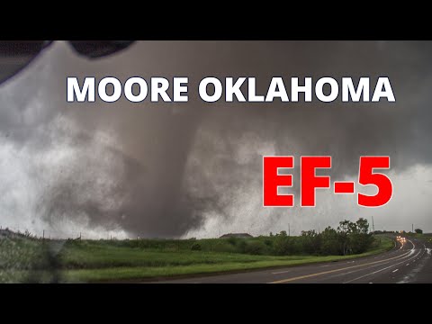 Violent Moore, OK Tornado from May 20, 2013 Rated EF-5