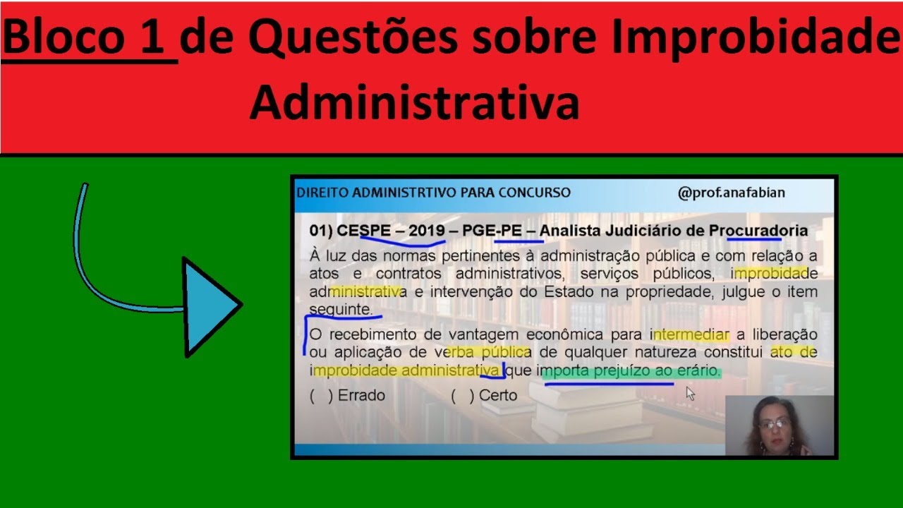 Questões De Improbidade Administrativa - RETOEDU
