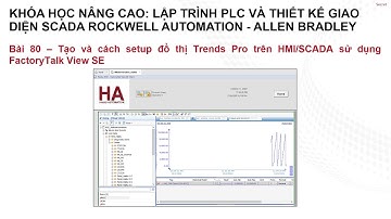 How to Setup Historian Trends Pro Report For Factory Talk View SE (KHÓA HỌC LẬP TRÌNH PLC ROCKWELL)