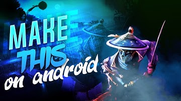 Make dope Gaming Thumbnail inspired by Dynamo gaming | How to make thumbnail like Dynamo tutorial