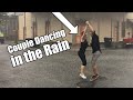 Couple Dancing in the Rain - Original