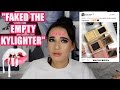EMPTY KYLIGHTER UPDATE. What ended up happening w/ Kylie Cosmetics. | Jordan Byers