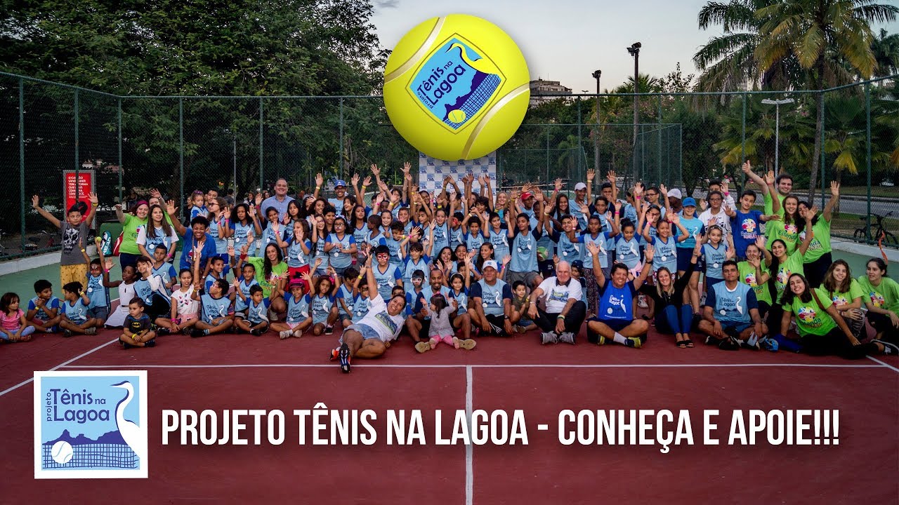 Atletas do projeto social Tênis na Lagoa disparam no ranking após