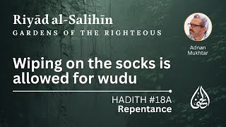 19A Wiping over the socks is allowed for wudu | Riyad al-Salihin 19 | Adnan Mukhtar