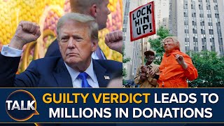 Trump Guilty Verdict Fires Up Republican Donors - Pledging Millions!