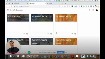 Google Classroom Instructions in Spanish