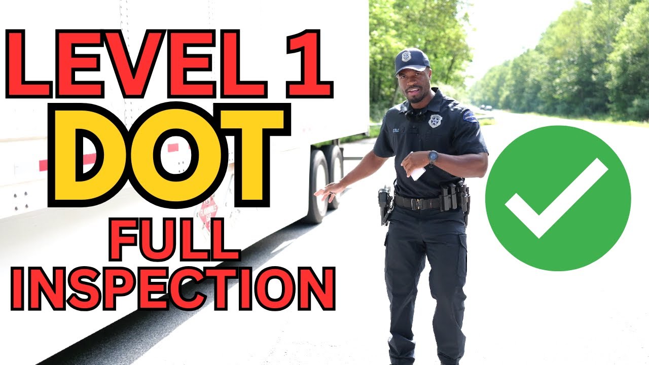 FULL Level 1 DOT Inspection (Step by Step Guide Truckers NEED to See)