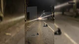 Первые минуты после смертельного ДТП на Мамоновском шоссе видео