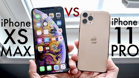 iPhone 11 Pro Vs iPhone XS Max! (Comparison) (Review)