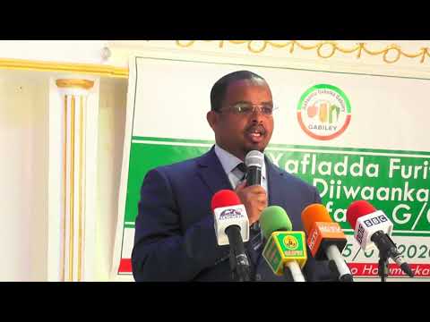 Gobolka Gabiley Oo Laga Furay Xafiiska Haayada Diwaanka Sakada Somaliland