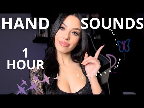 ASMR - 1 ORA DI HAND SOUNDS, MOUTH SOUNDS & HAND MOVEMENTS