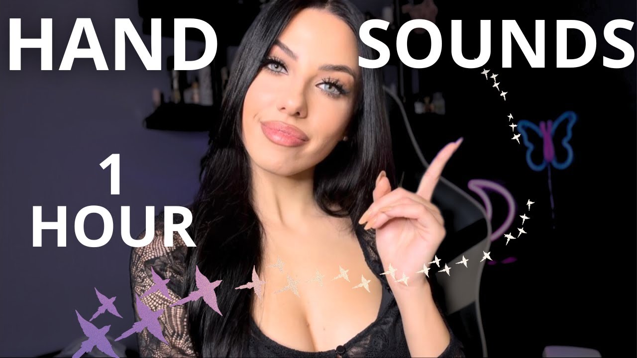 ASMR - 1 ORA DI HAND SOUNDS, MOUTH SOUNDS & HAND MOVEMENTS