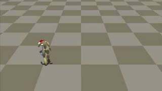 Real-Time Planning for Parameterized Human Motion