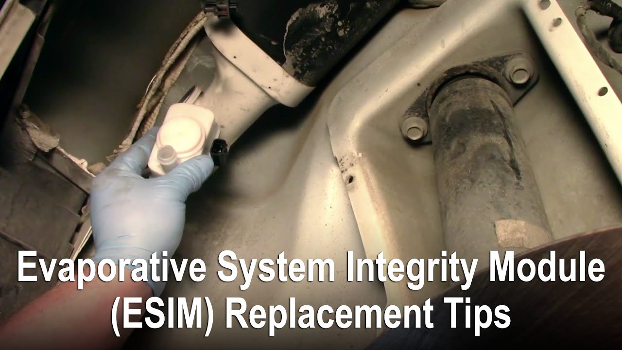 Evaporative System Integrity Module ESIM Replacement Tips YouTube