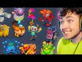 Mythical island full playthrough in my singing monsters