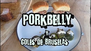 Porkbelly con Coles de Bruselas
