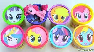 my little pony play doh surprises mlp twilight sparkle princess celestia pinkie pie