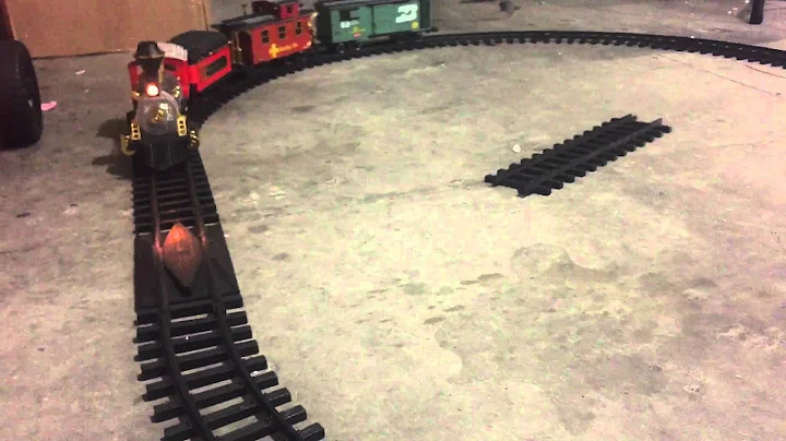 Testing New Bright 1986 Train Set
