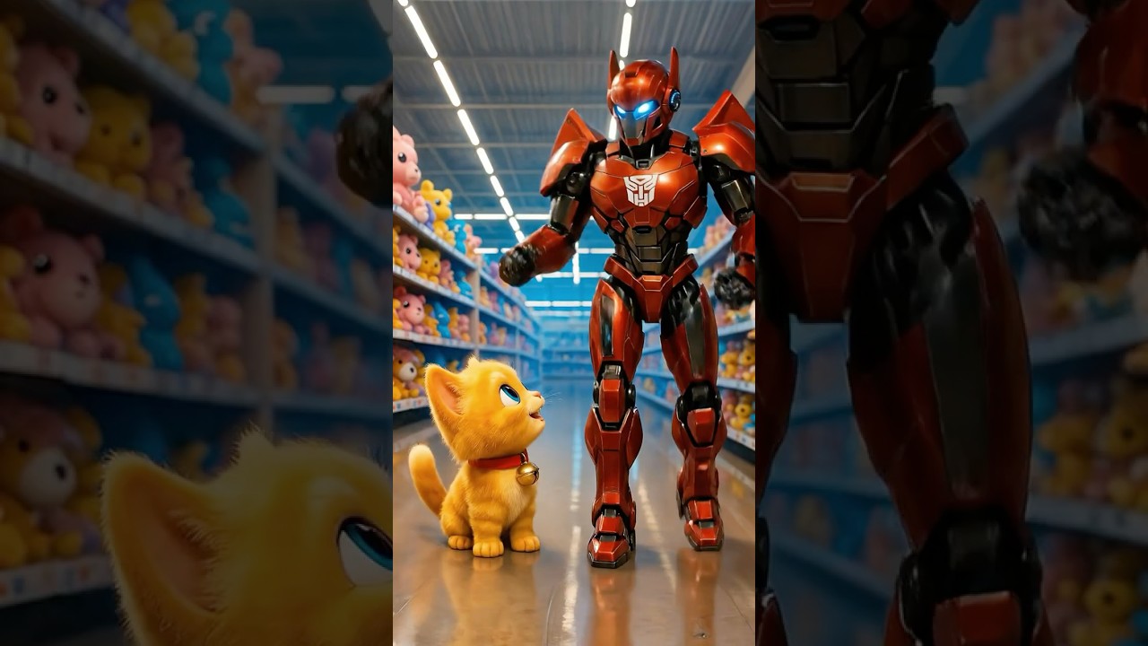 Magic Robot GO! Cute Kitten’s Transforming Buddy Becomes a DANCE Coach! 🤖🐱💃 