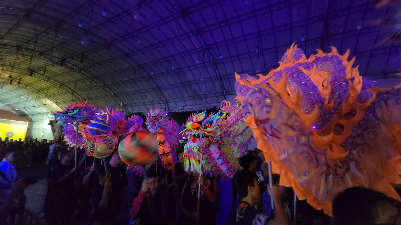 新馬夜光龍表演 @ 蔡厝港斗母宫 Singapore & Malaysia Luminous Dragon Performances @ Tao Bu Keng Temple 19/10/23