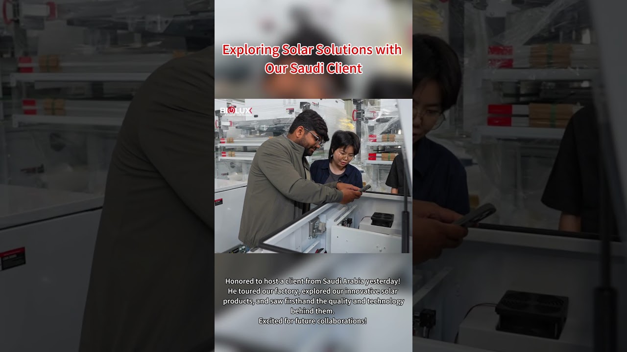 🌞 Exploring Solar Solutions with Our Saudi Client