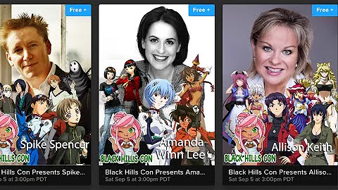 Original Evangelion Cast Event @ Black Hills Conli...