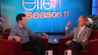 Scaring Sean Hayes Scared on The Ellen DeGeneres Show 2013