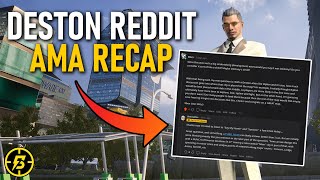 PUBG Reddit Deston AMA Recap - Q&A with PUBG Developers