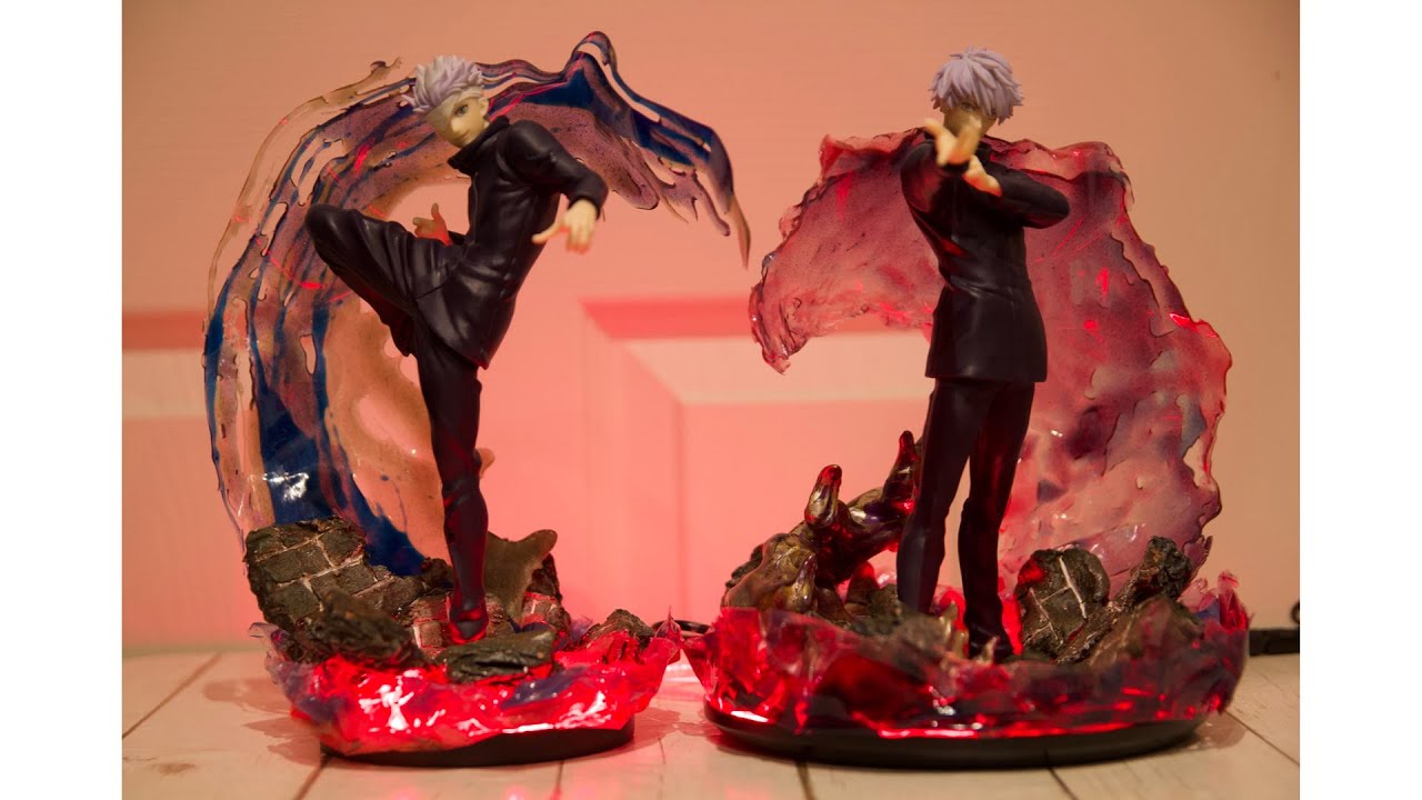 DIY]呪術廻戦の五条悟のフィギュアあったら虚式茈させたいよな