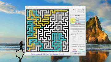Real-Time Maze Solving and Pathfinding using DFS, BFS, A*, Greedy and Dijkstra
