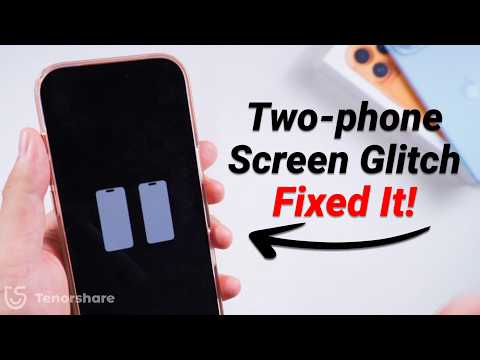 iPhone Showing Two White Phone on Screen - Fix it Now | iOS 26/27