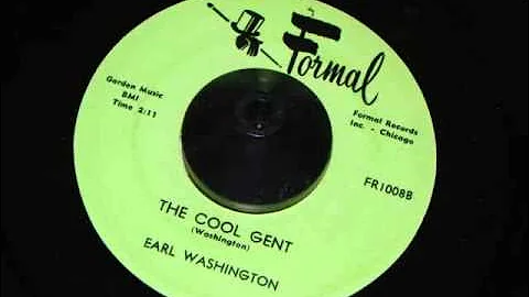the Cool Gent  -  Earl Washington
