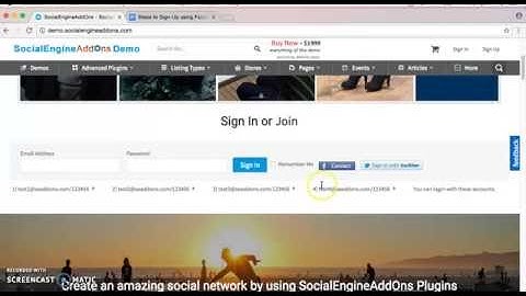 Signup Using Facebook on SocialEngine Based Website
