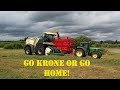 Krone big x 630 at silage  mulchrone agri