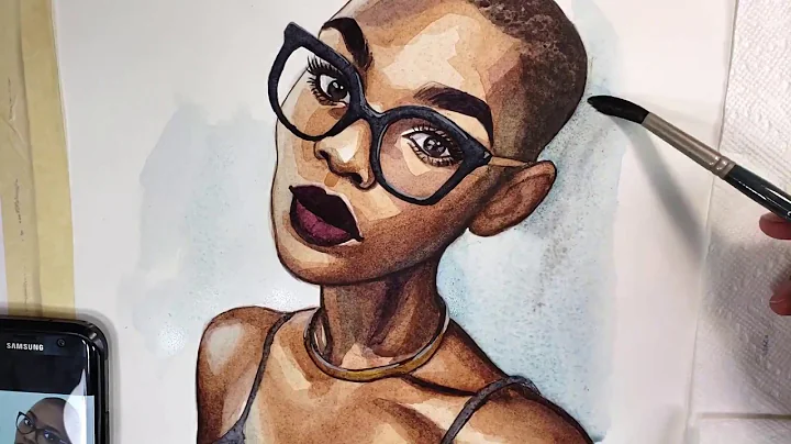 EPISODE 005 | Time Lapse | Watercolor Portrait