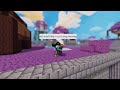Roblox Bedwars but I can't stop moving #roblox #robloxbedwars #challenge