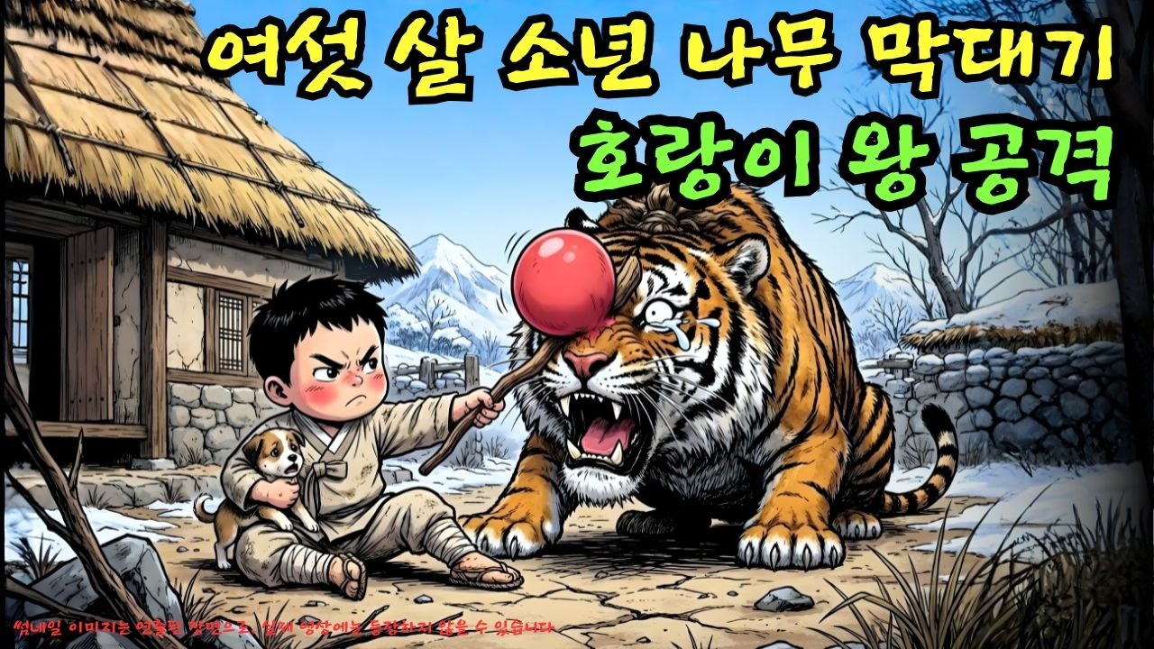 👉 여섯 살 소년이 작은 강아지를 되찾기 위해 호랑이 왕의 코를 나무 막대기로 치다... 이 행동은 과연 위험하지 않을까?ㅣ옛날이야기 ㅣ민담 ㅣ오디오북ㅣ전설ㅣ설화 ㅣ야담