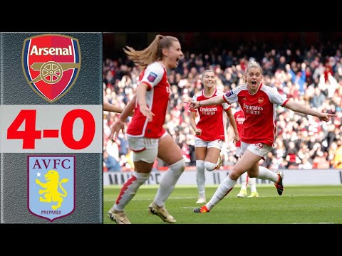 Arsenal vs Aston Villa Highlights | Women&#39;s League Cup 23/24 | 3.6.2023