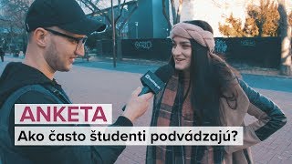 ANKETA | V takýchto veciach mladí ľudia na škole podvádzajú